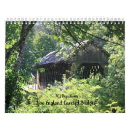 New England Covered Bridges Calendar Kalender