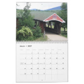 New England Covered Bridges Calendar Kalender (Mär 2027)