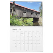 New England Covered Bridges Calendar Kalender (Feb 2027)
