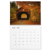 New England Covered Bridges Kalender (Mär 2026)