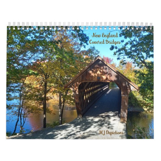 New England Covered Bridges Kalender 3 (Titelbild)