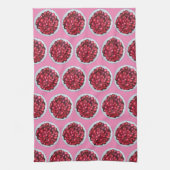 New England Cranberries Cranberry Bog Berries Geschirrtuch (Vertikal)