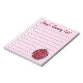 New England Cranberries Cranberry Bog Berries Notizblock (Rotiert)