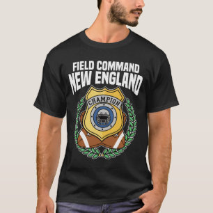 NEW ENGLAND FIELD KOMMANDO - NEW ENGLAND FOOTBALL T-Shirt