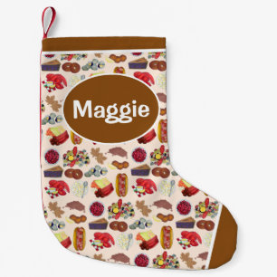 New England Foods Hummer Clams Cranberries Kleiner Weihnachtsstrumpf