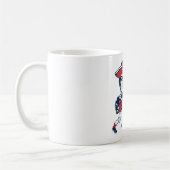New England Football Mascot Kaffeetasse (Links)