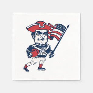 New England Football Mascot Serviette