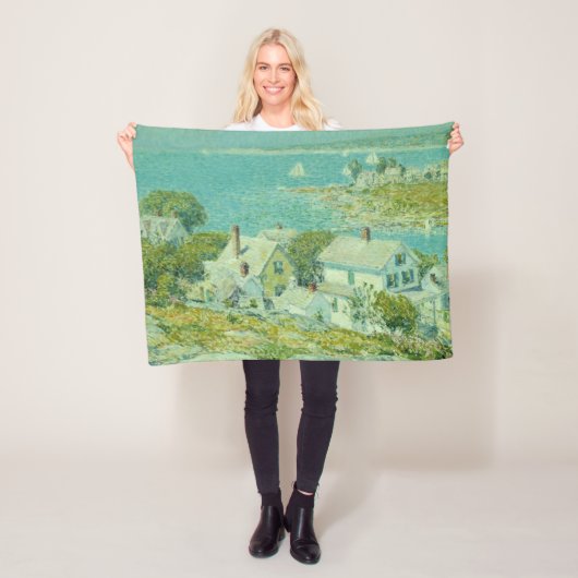 New England Headlands (Küstenlandschaft Art) Fleecedecke (Beispiel)