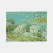 New England Headlands (Küstenlandschaft Art) Fleecedecke (Vorderseite (Horizontal))