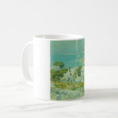 New England Headlands (Küstenlandschaft Art) Kaffeetasse (Vorderseite Links)