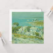 New England Headlands (Küstenlandschaft Art) Karte (Vorderseite/Rückseite Beispiel)