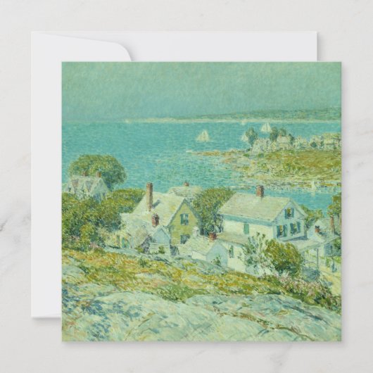 New England Headlands (Küstenlandschaft Art) Karte (Vorderseite)