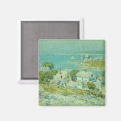 New England Headlands (Küstenlandschaft Art) Magnet (Vorderseite/Rückseite)