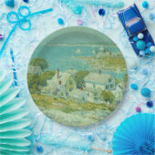 New England Headlands (Küstenlandschaft Art) Pappteller (Party)
