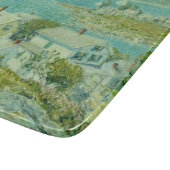 New England Headlands (Küstenlandschaft Art) Schneidebrett (Ecke)