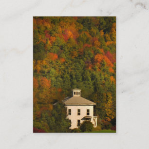 New England House - ATC Card Herbst Visitenkarte