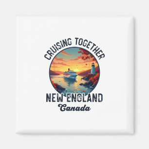 New England Kanada Kreuzfahrt Magnet