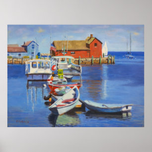 New England Küstenkunst Poster