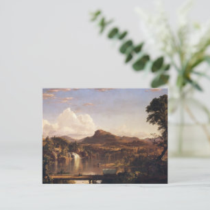 New England Landschaft Frederic Edwin Church Postkarte