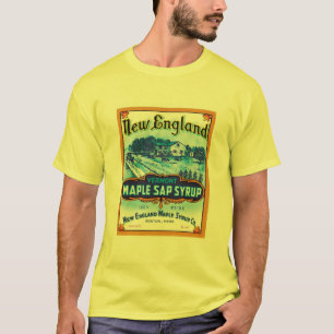 New England Maple Sap Syrup Ad T-Shirt