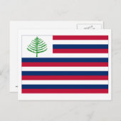 New England Naval Ensign Postkarte (Vorne/Hinten)