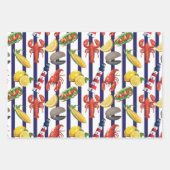 New-England-Picknick Geschenkpapier Set (Vorderseite)