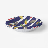 New-England-Picknick Pappteller (Gewinkelt)