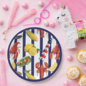 New-England-Picknick Pappteller (Party)
