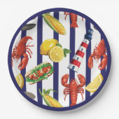 New-England-Picknick Pappteller (Vorderseite)