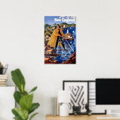 New-England-Plakat Poster (Heimbüro)