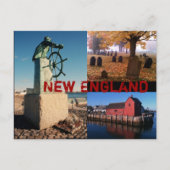 New England Postcard Postkarte (Vorderseite)