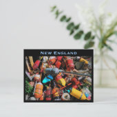 New England Postcard Postkarte (Stehend Vorderseite)