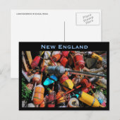 New England Postcard Postkarte (Vorne/Hinten)