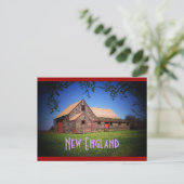 New England Postcard Postkarte (Stehend Vorderseite)