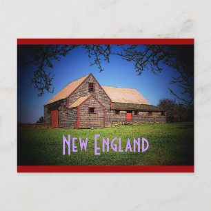 New England Postcard Postkarte