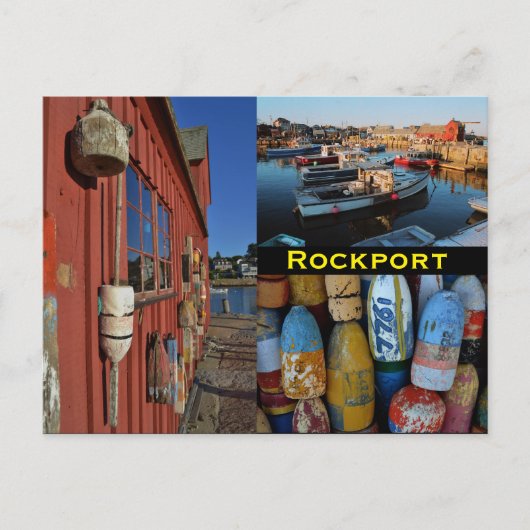 New England Postcard Postkarte (Vorderseite)