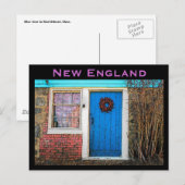 New England Postcard Postkarte (Vorne/Hinten)