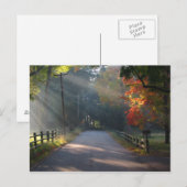 New England Postkarte (Vorne/Hinten)