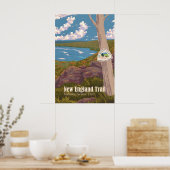 New England Reise Reiseplakat Poster (Küche)