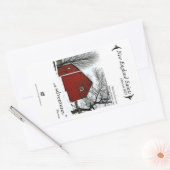 New England Saints Rechteckiger Aufkleber (Umschlag)