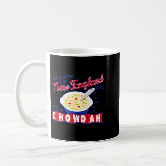 New England Style Clam Chowder Kaffeetasse (Links)
