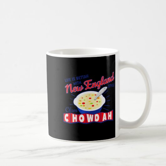New England Style Clam Chowder Kaffeetasse (Rechts)