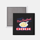 New England Style Clam Chowder  Magnet (Vorderseite/Rückseite)