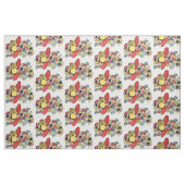 New England Summer Clambake Seafood Dinner Food Stoff (Fat Quarter (45,7 x 55,9 cm))