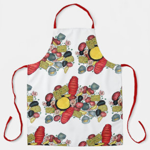 New England Summer Clambake Seafood Restaurant Schürze