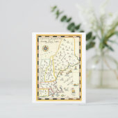 New England Summer Play Land Vintage Karte (Stehend Vorderseite)