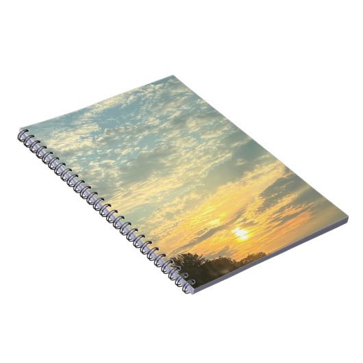 New England Sunset Notizblock (Rechte Seite)