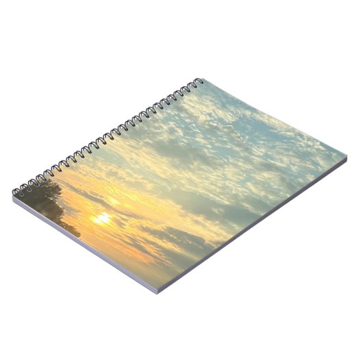 New England Sunset Notizblock (Linke Seite)