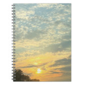 New England Sunset Notizblock (Vorderseite)