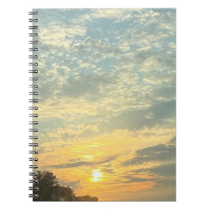New England Sunset Notizblock